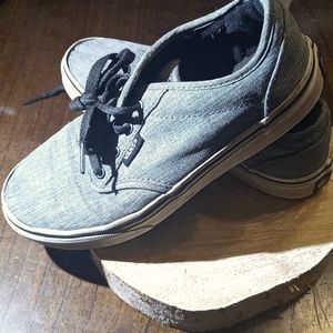 Vans grey skater shoes